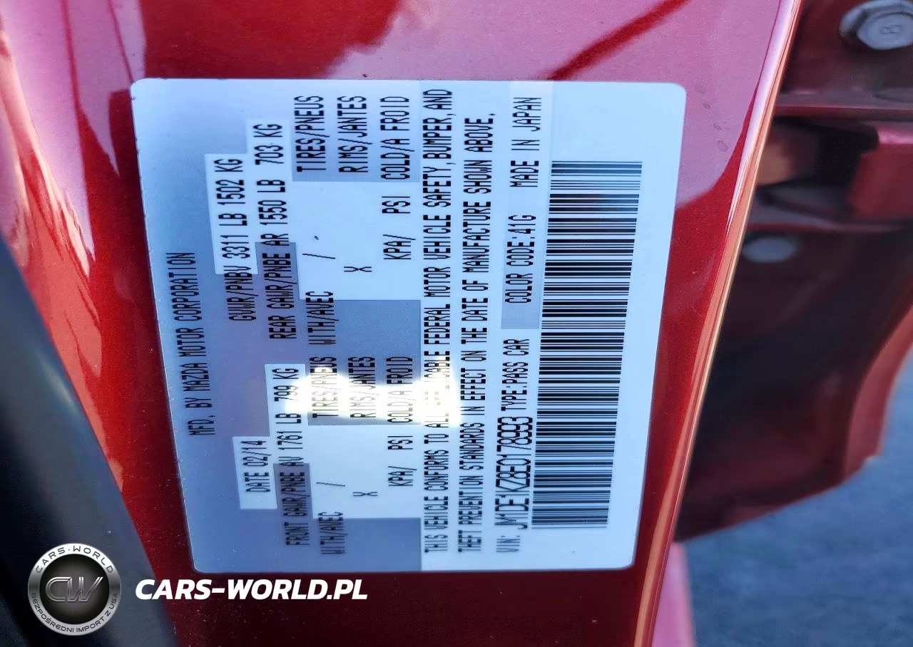 2014 Mazda Mazda2 Sport VIN:JM1DE1KZ8E0178993 - 12