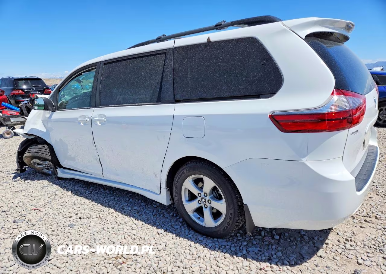 2020 Toyota Sienna Le VIN:5TDKZ3DC4LS028129 - 2