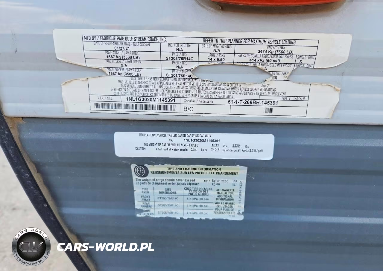 2021 Gulf Stream Ameri-Lite Camper VIN:1NL1G3020M1145391 - 10