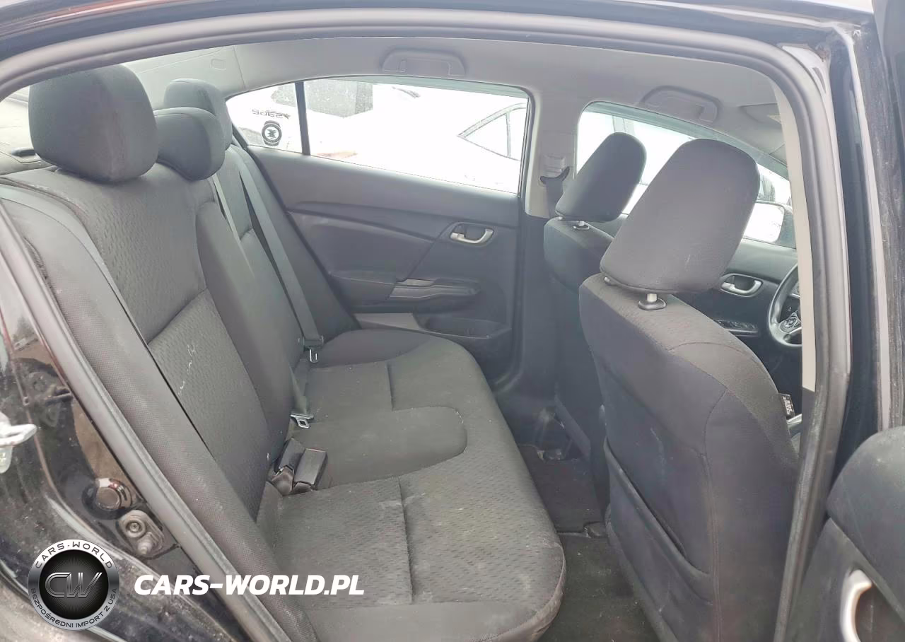 2015 Honda Civic Lx VIN:19XFB2E54FE109355 - 10