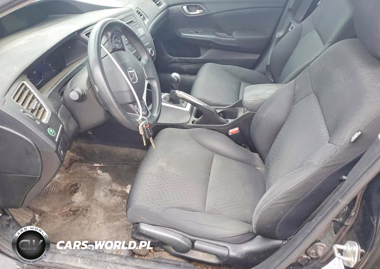 2015 Honda Civic Lx VIN:19XFB2E54FE109355 - 7