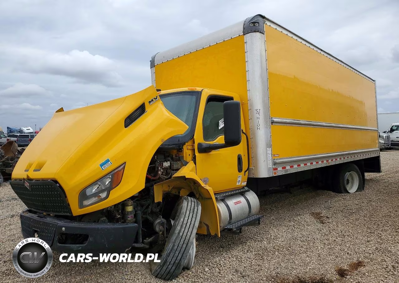 2023 International Mv607 Box Truck VIN:3HAEUMML4PL121757 - 2