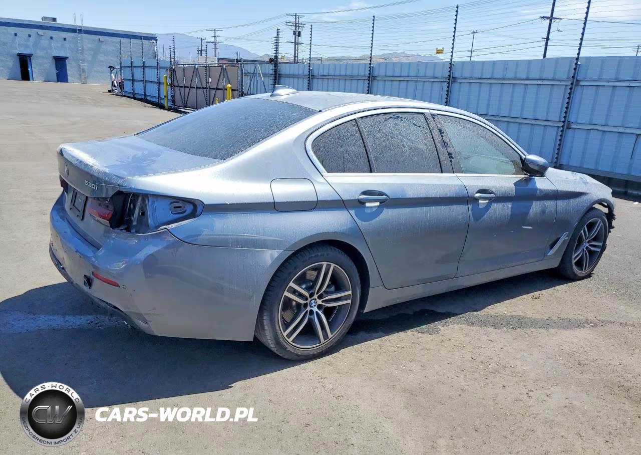 2022 BMW 530 I VIN:WBA53BH0XNWX57986 - 3