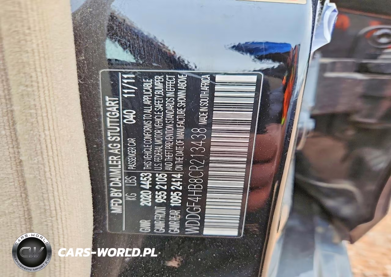 2012 Mercedes Benz C 250 VIN:WDDGF4HB8CR213438 - 13