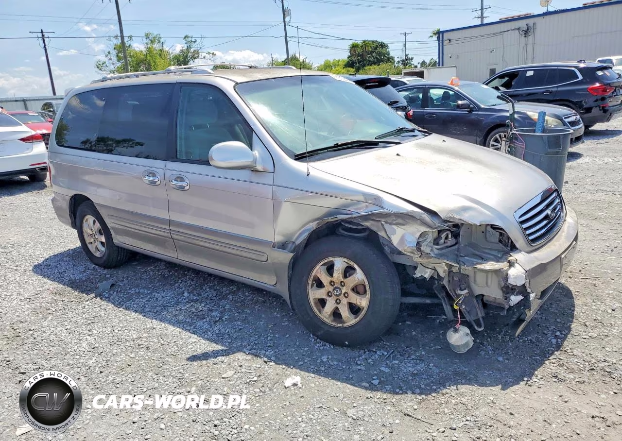 2005 Kia Sedona Lx VIN:KNDUP132056703845 - 4