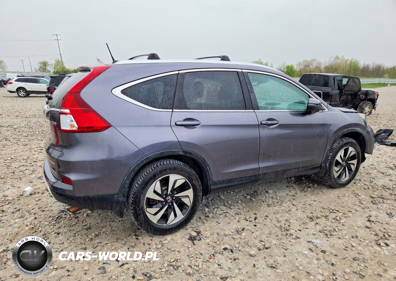 2015 Honda Cr-V Touring VIN:5J6RM4H90FL128651 - 3
