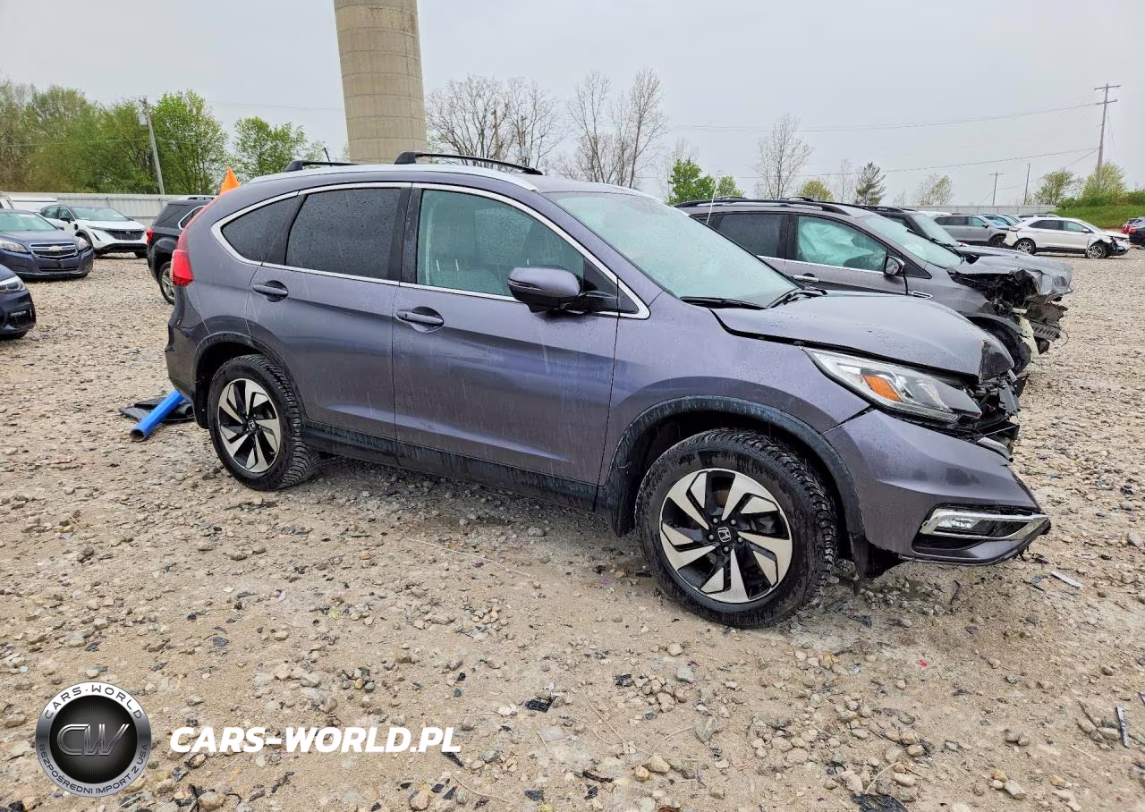 2015 Honda Cr-V Touring VIN:5J6RM4H90FL128651 - 4