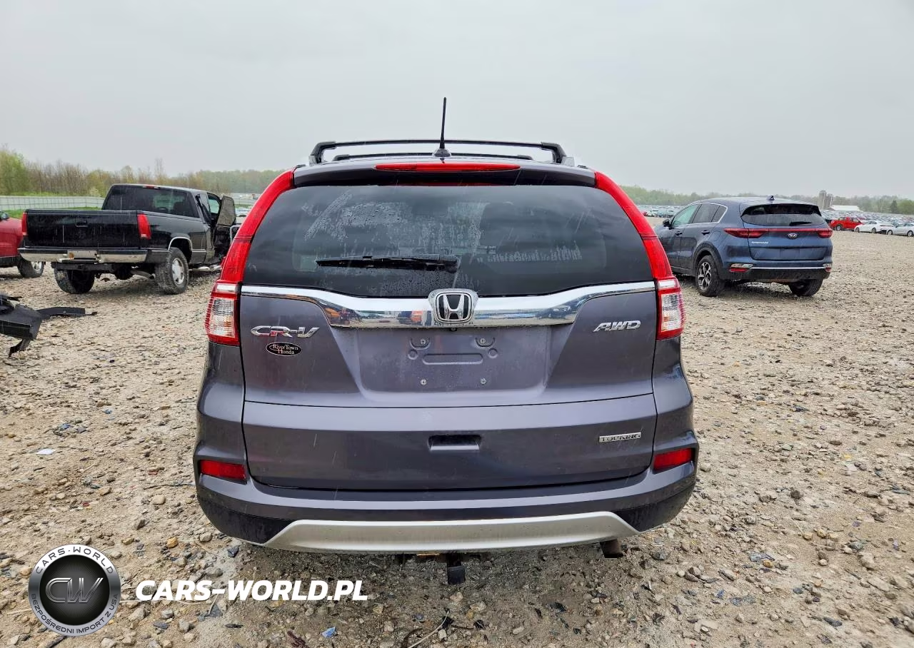 2015 Honda Cr-V Touring VIN:5J6RM4H90FL128651 - 6