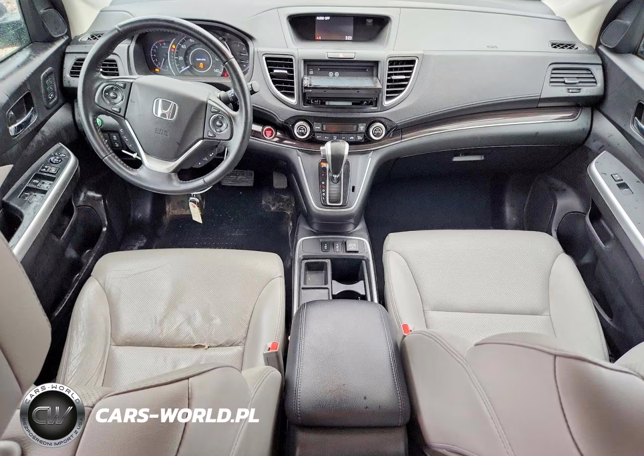 2015 Honda Cr-V Touring VIN:5J6RM4H90FL128651 - 8