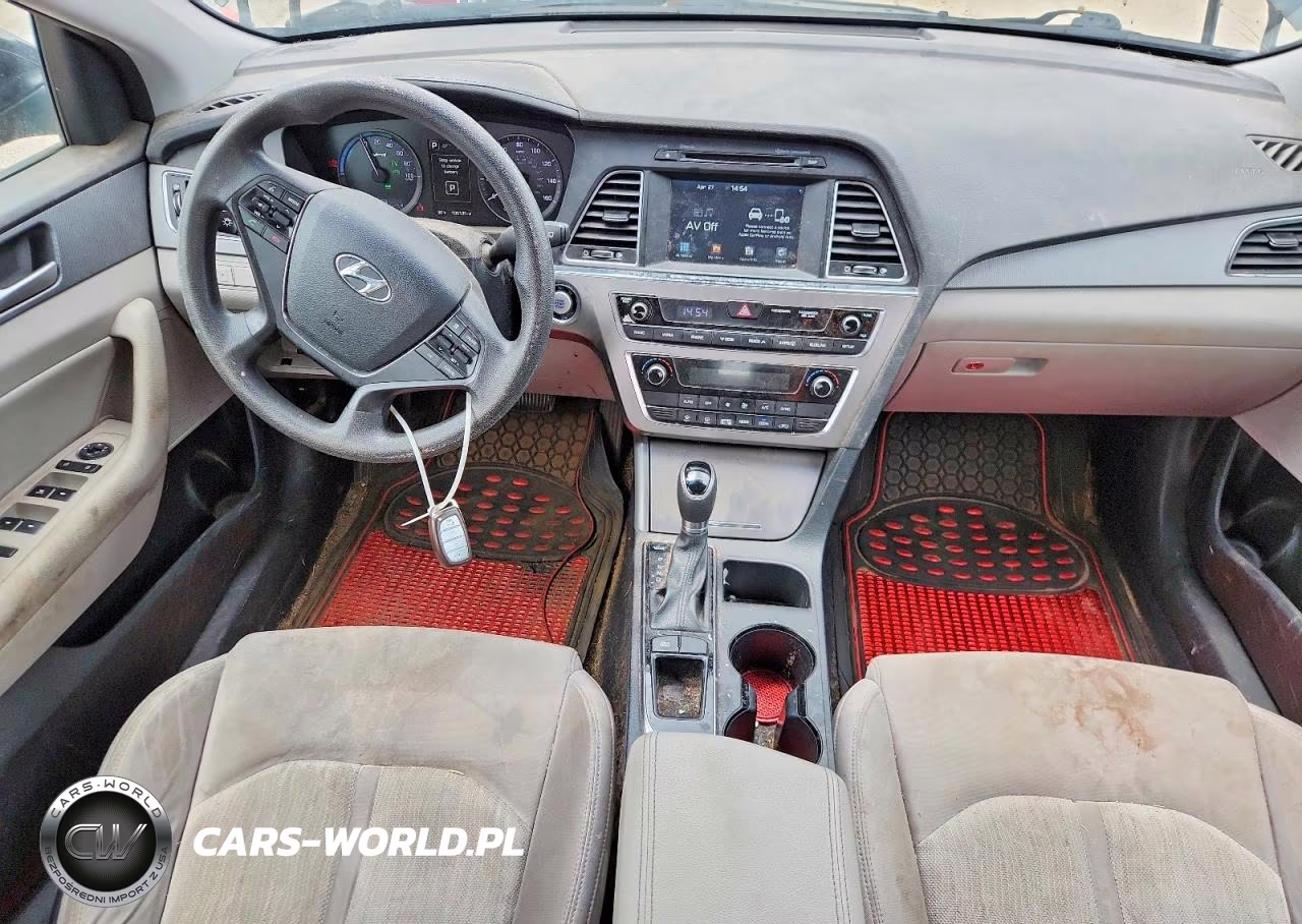 2017 Hyundai Sonata Hybrid Se VIN:KMHE24L10HA045727 - 8