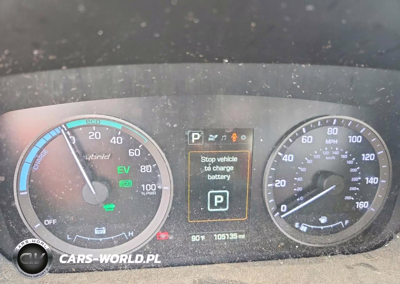 2017 Hyundai Sonata Hybrid Se VIN:KMHE24L10HA045727 - 9