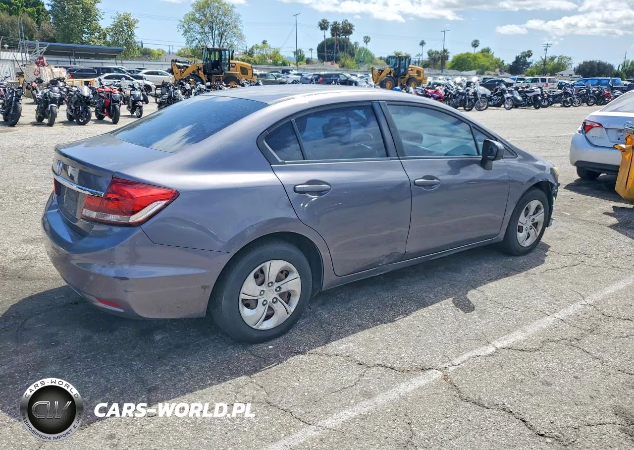 2015 Honda Civic Lx VIN:19XFB2F55FE236159 - 3