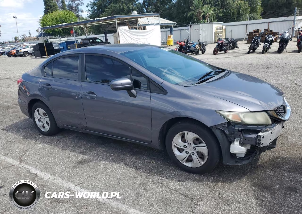 2015 Honda Civic Lx VIN:19XFB2F55FE236159 - 4