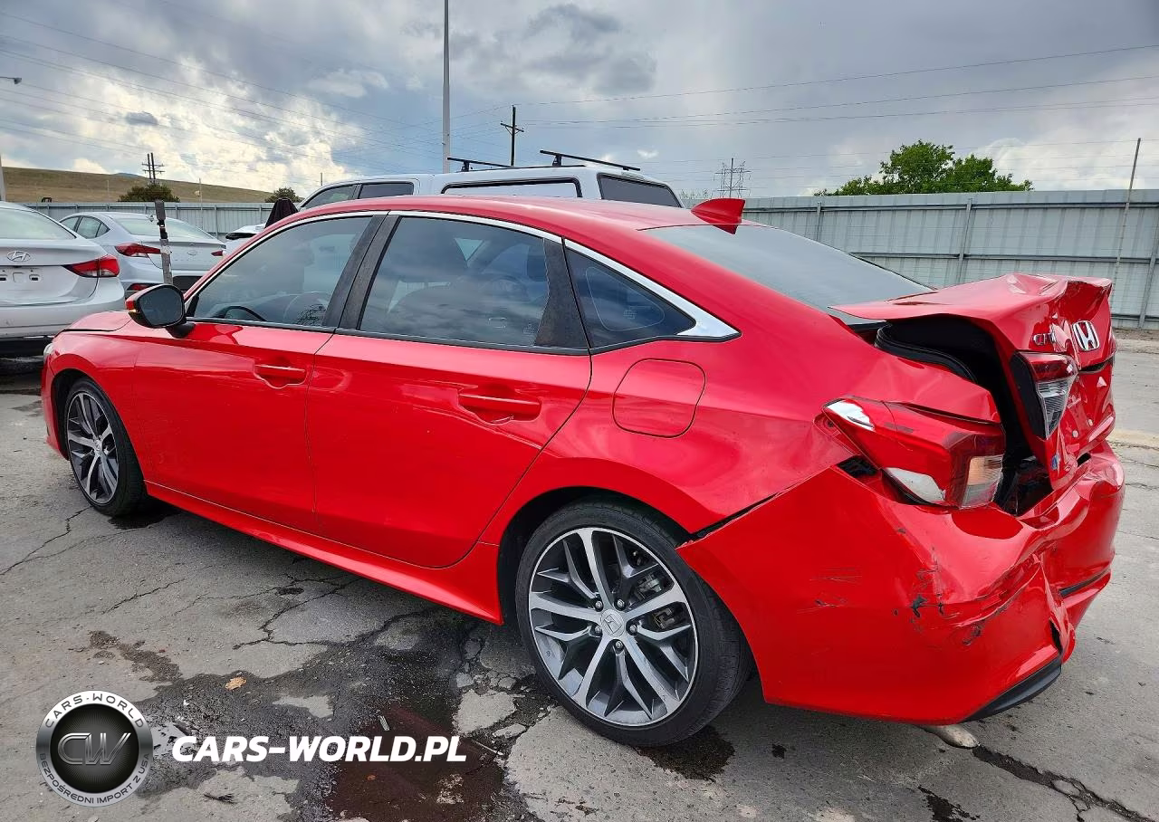 2022 Honda Civic Touring VIN:2HGFE1F92NH300604 - 2