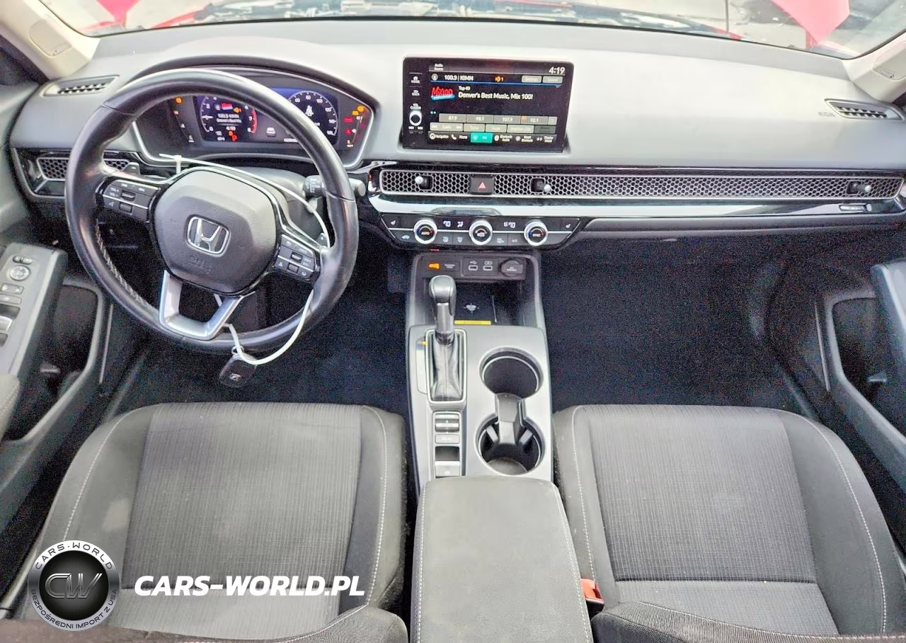 2022 Honda Civic Touring VIN:2HGFE1F92NH300604 - 8
