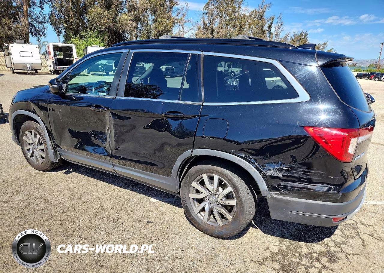 2021 Honda Pilot Exl VIN:5FNYF6H53MB063587 - 2