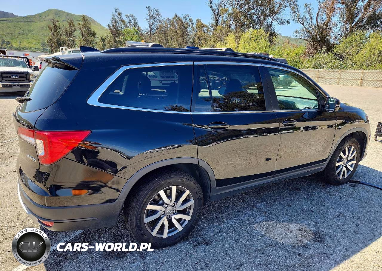 2021 Honda Pilot Exl VIN:5FNYF6H53MB063587 - 3