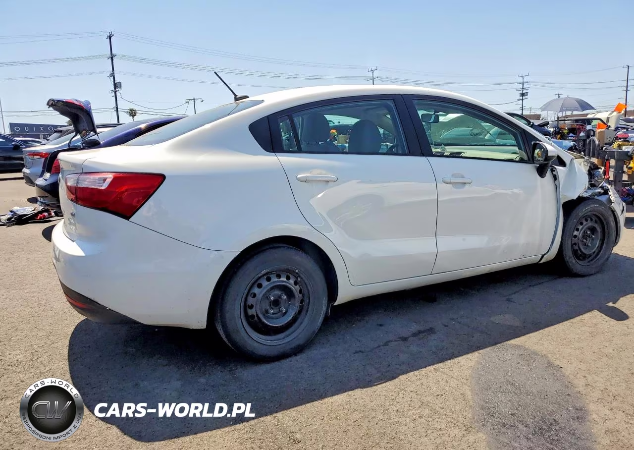 2014 Kia Rio Lx VIN:KNADM4A30E6352826 - 3