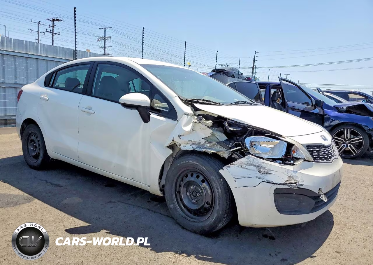 2014 Kia Rio Lx VIN:KNADM4A30E6352826 - 4