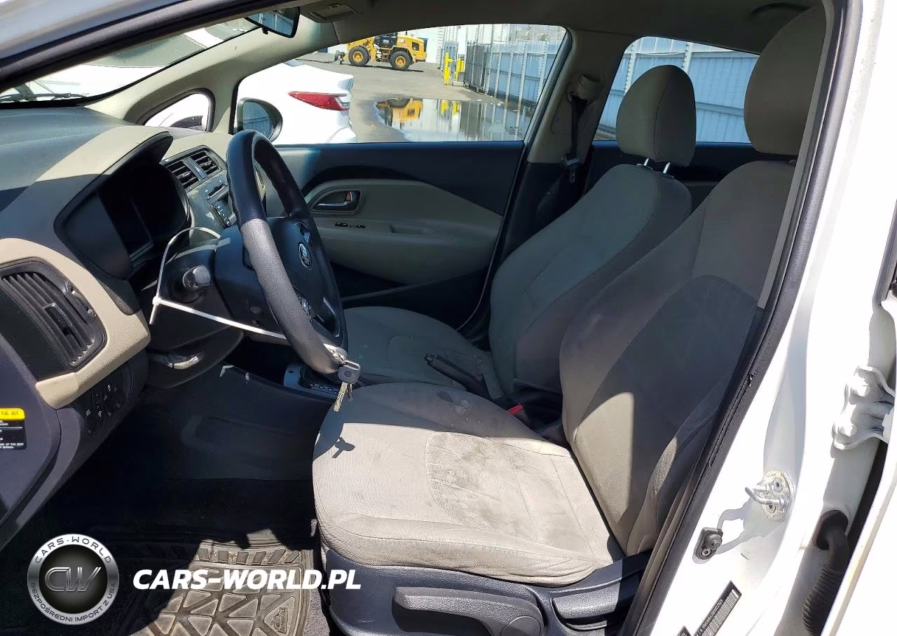 2014 Kia Rio Lx VIN:KNADM4A30E6352826 - 7