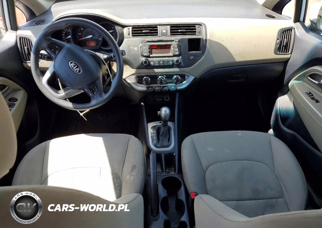 2014 Kia Rio Lx VIN:KNADM4A30E6352826 - 8