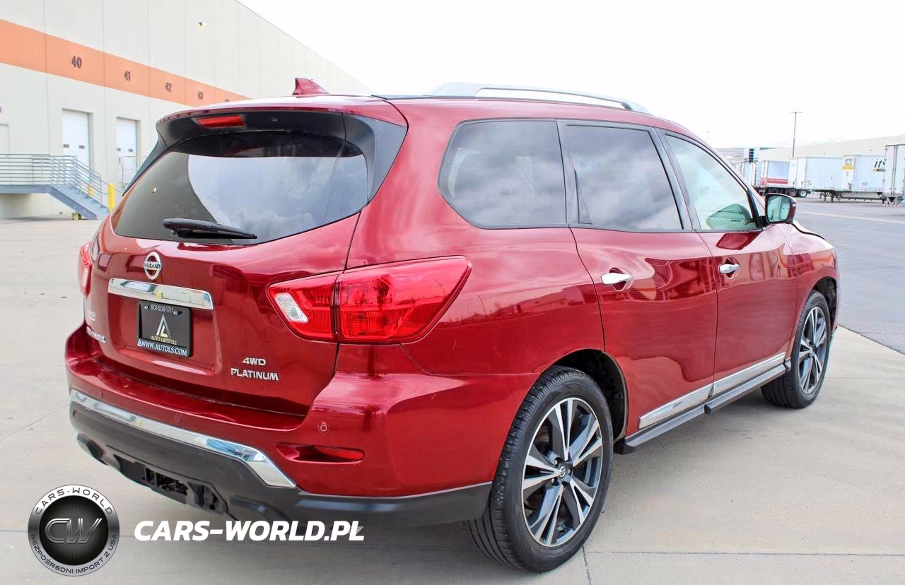 2020 Nissan Pathfinder Platinum VIN:5N1DR2DM6LC578652 - 3