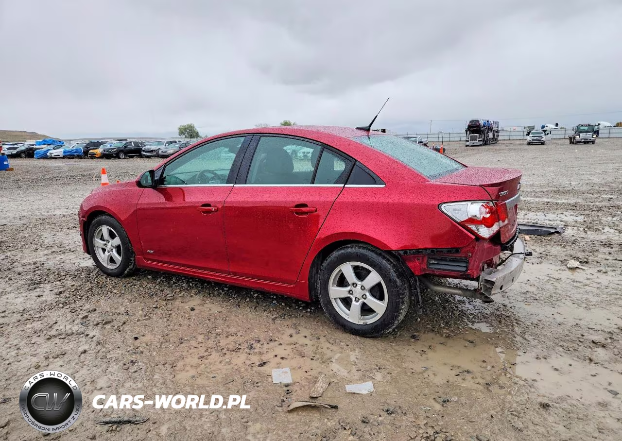 2012 Chevrolet Cruze Lt VIN:1G1PF5SC2C7231116 - 2