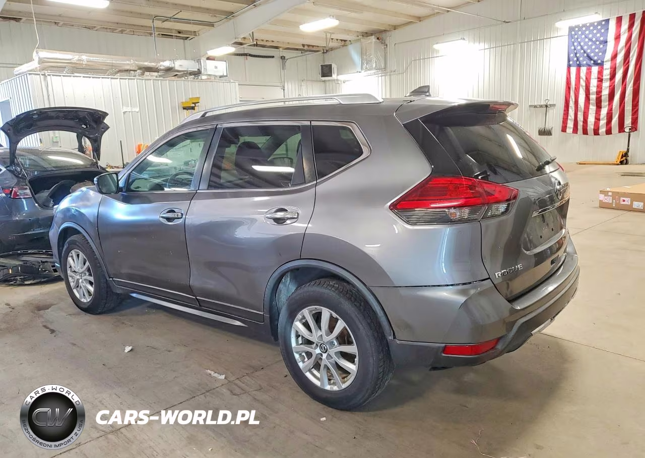 2017 Nissan Rogue Sv VIN:KNMAT2MV9HP584219 - 2