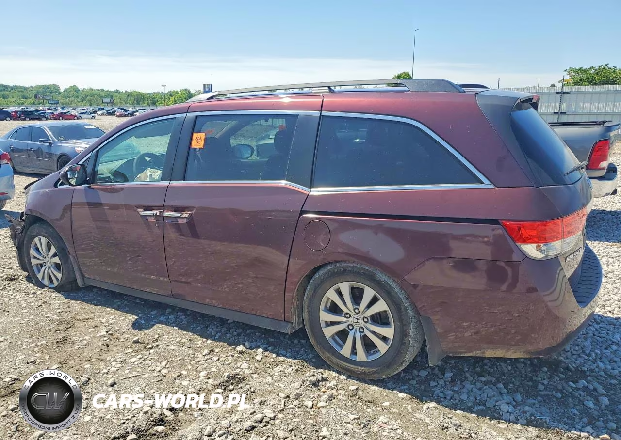 2014 Honda Odyssey Exl VIN:5FNRL5H67EB105650 - 2