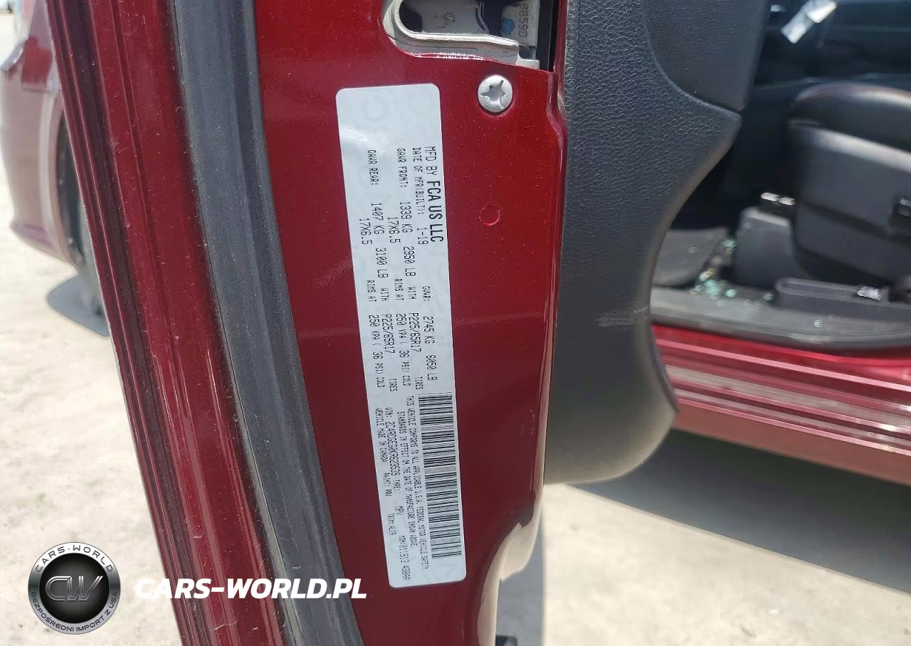 2019 Dodge Grand Caravan Gt VIN:2C4RDGEG0KR623539 - 13