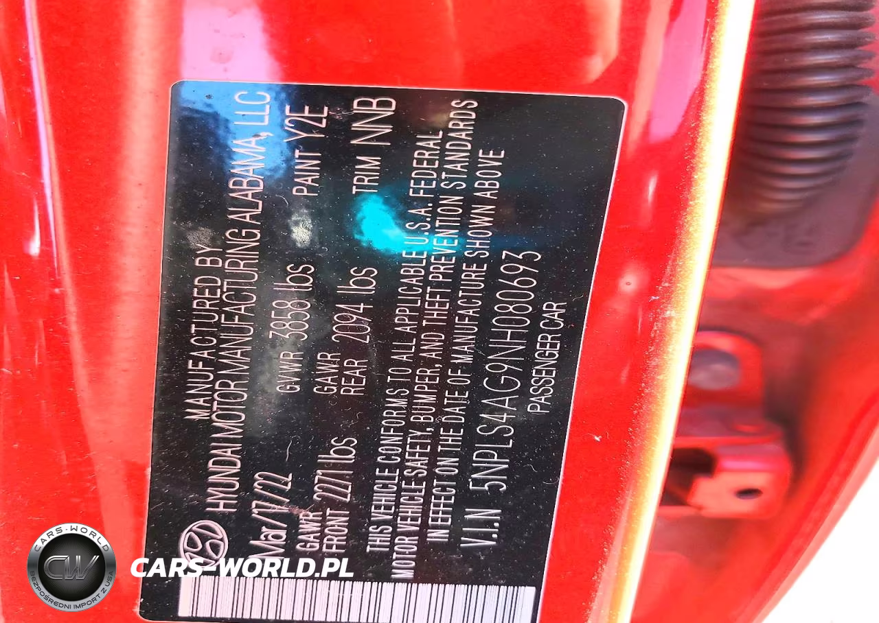 2022 Hyundai Elantra Sel VIN:5NPLS4AG9NH080693 - 12