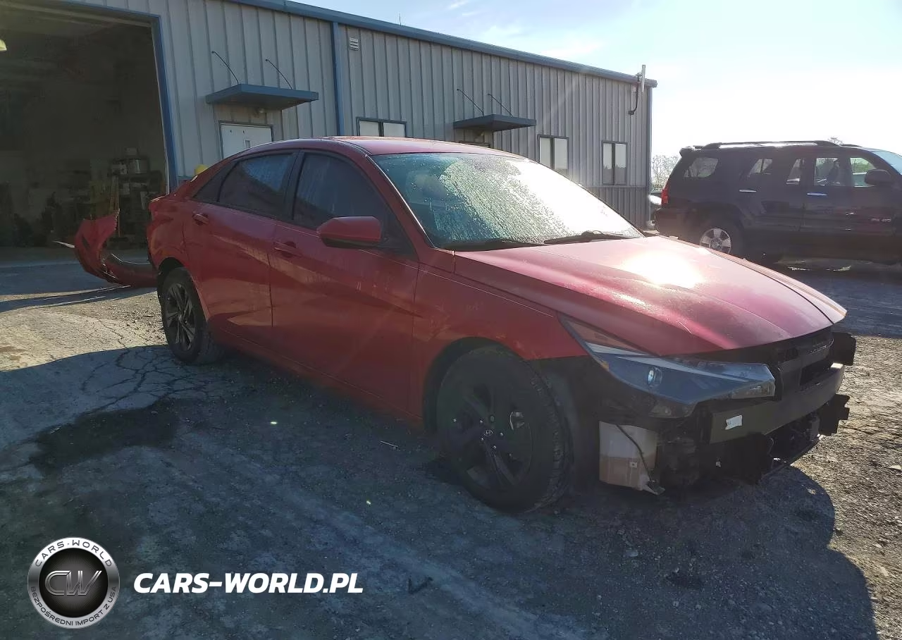 2022 Hyundai Elantra Sel VIN:5NPLS4AG9NH080693 - 4