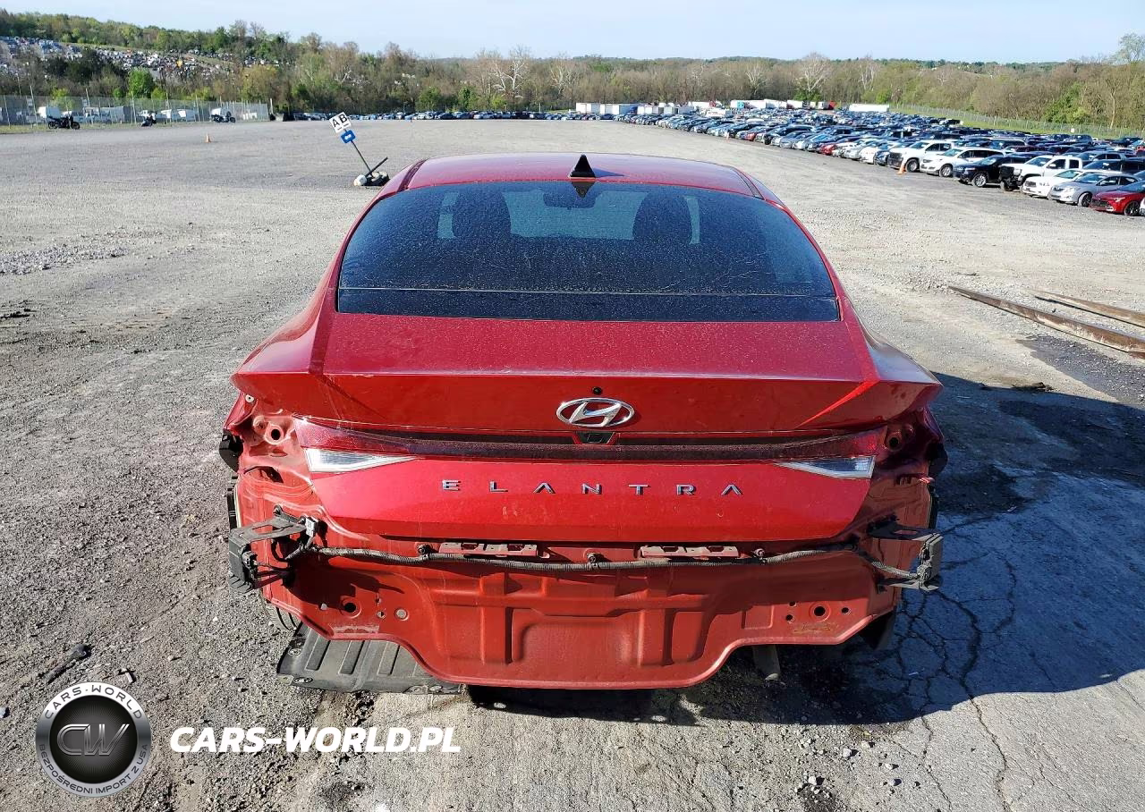 2022 Hyundai Elantra Sel VIN:5NPLS4AG9NH080693 - 6