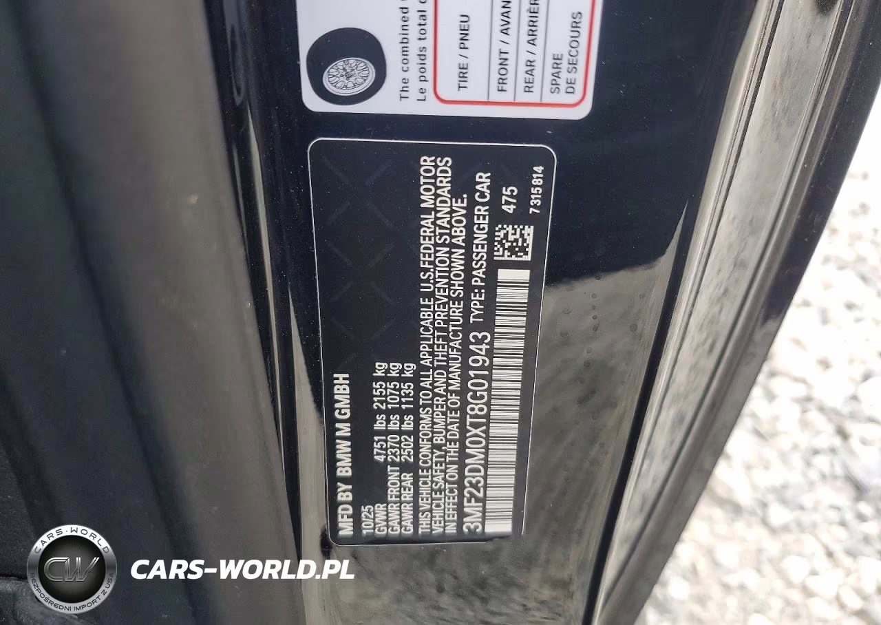 2026 BMW M2 VIN:3MF23DM0XT8G01943 - 12