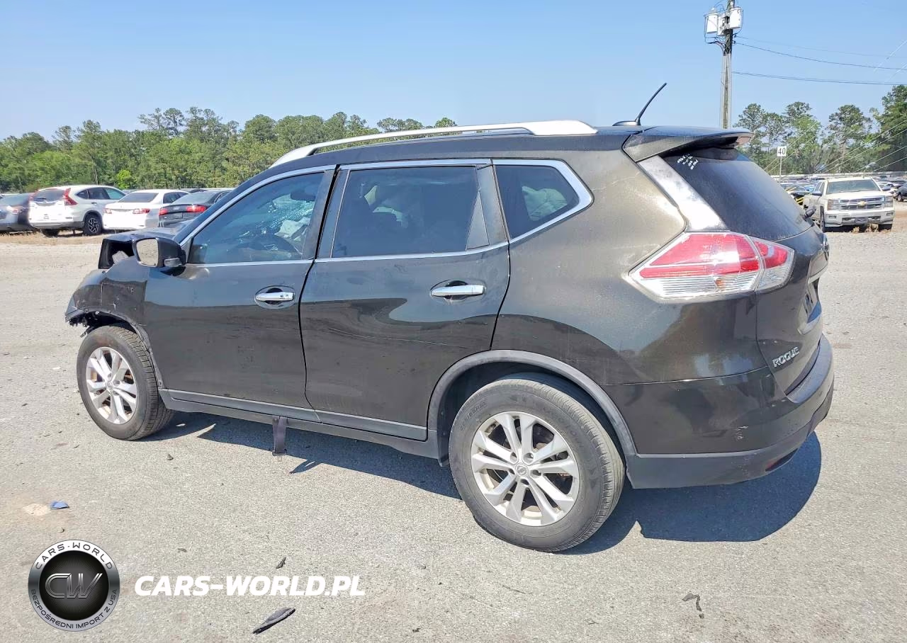 2016 Nissan Rogue Sv VIN:KNMAT2MT0GP672492 - 2