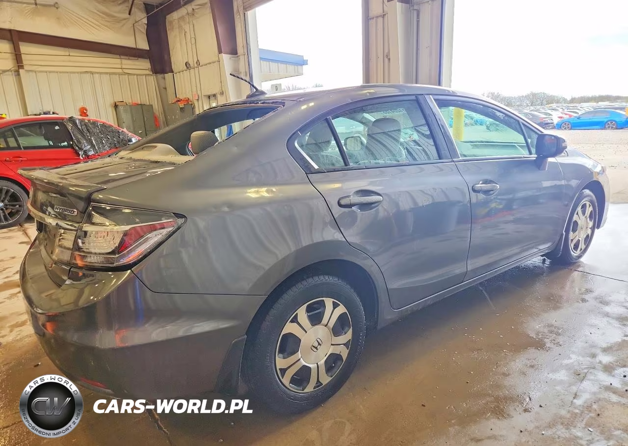 2013 Honda Civic Hybrid VIN:19XFB4F25DE001047 - 3