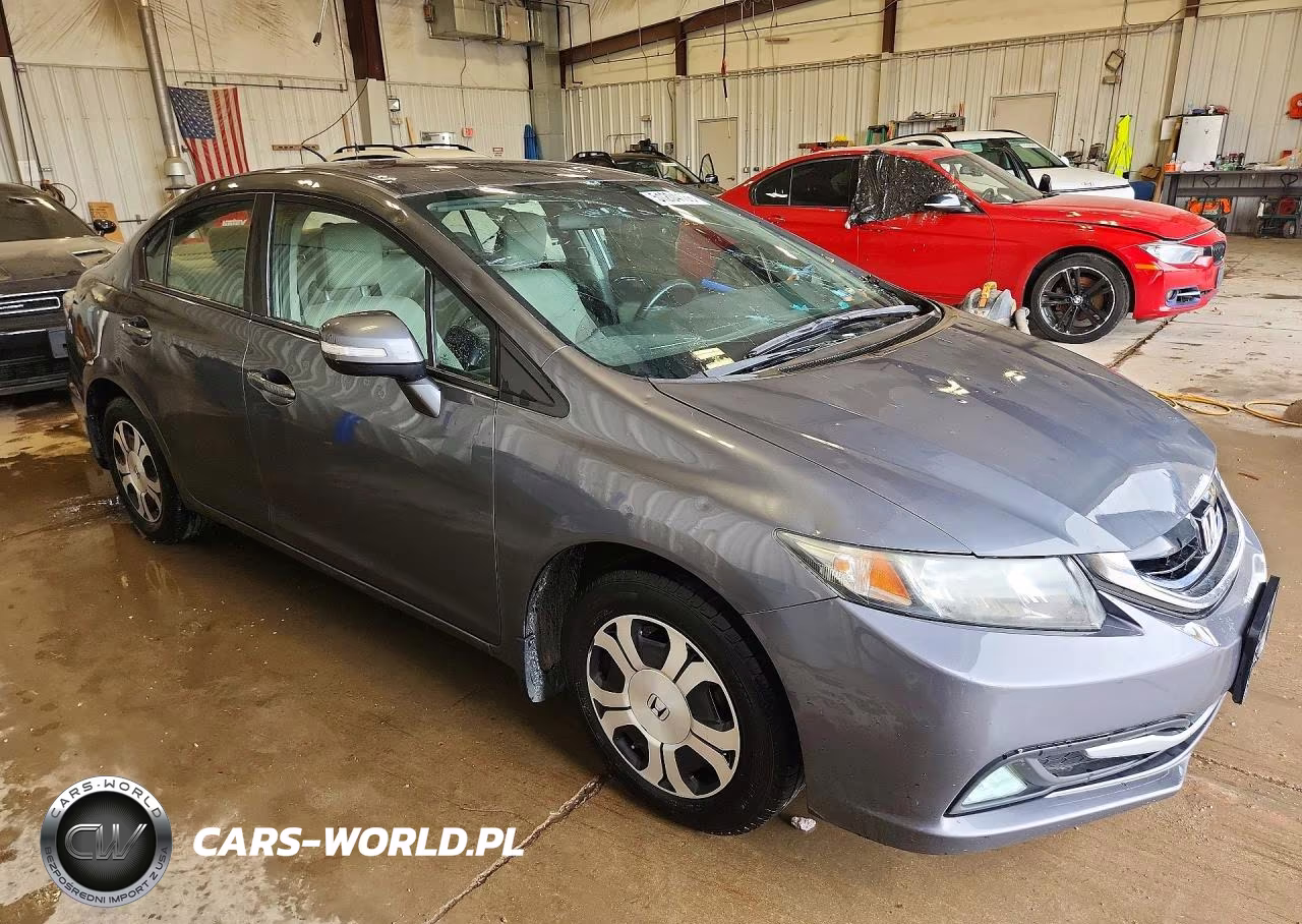 2013 Honda Civic Hybrid VIN:19XFB4F25DE001047 - 4