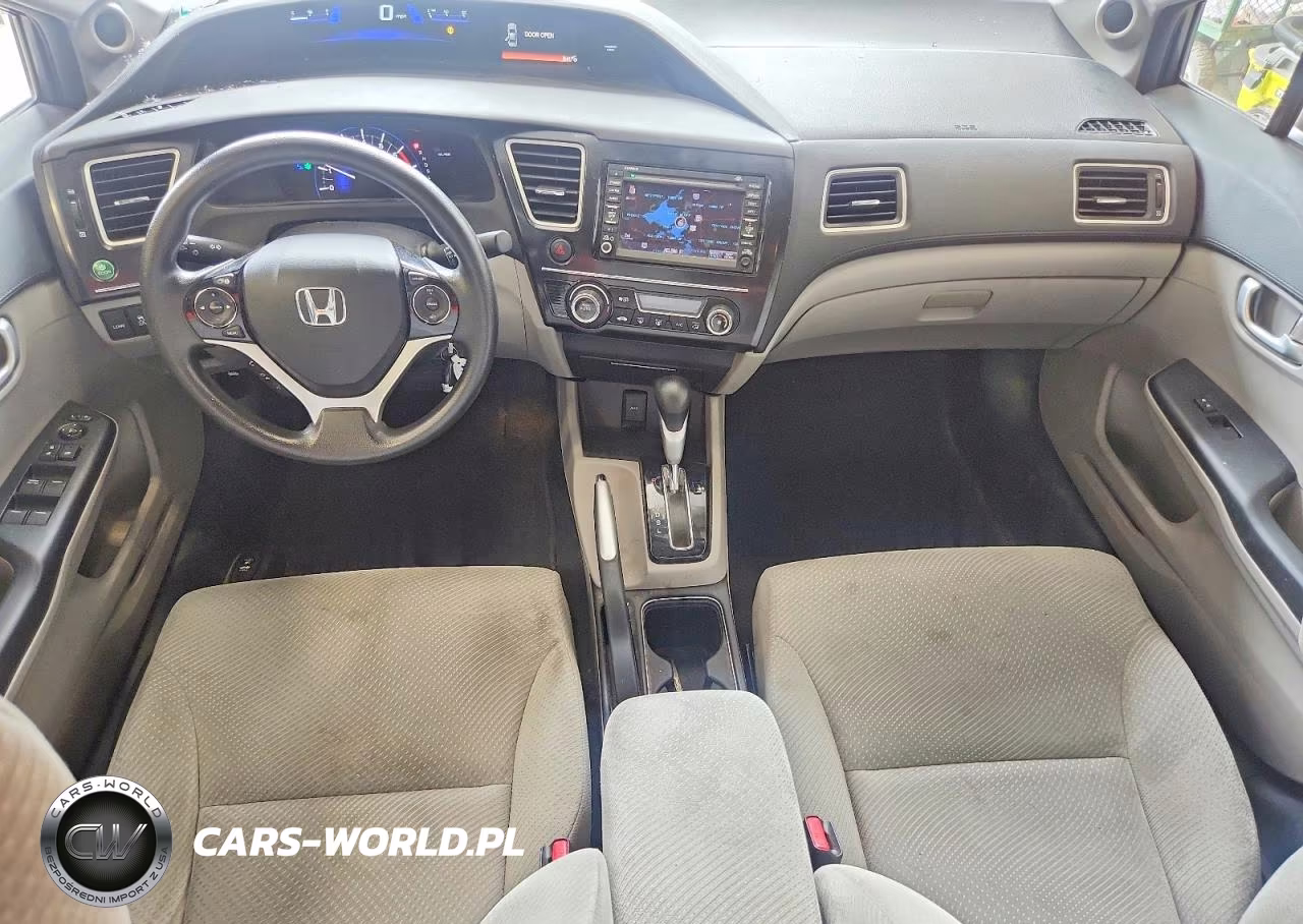 2013 Honda Civic Hybrid VIN:19XFB4F25DE001047 - 8