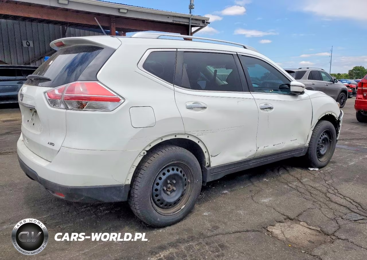 2016 Nissan Rogue S VIN:KNMAT2MV2GP593830 - 3