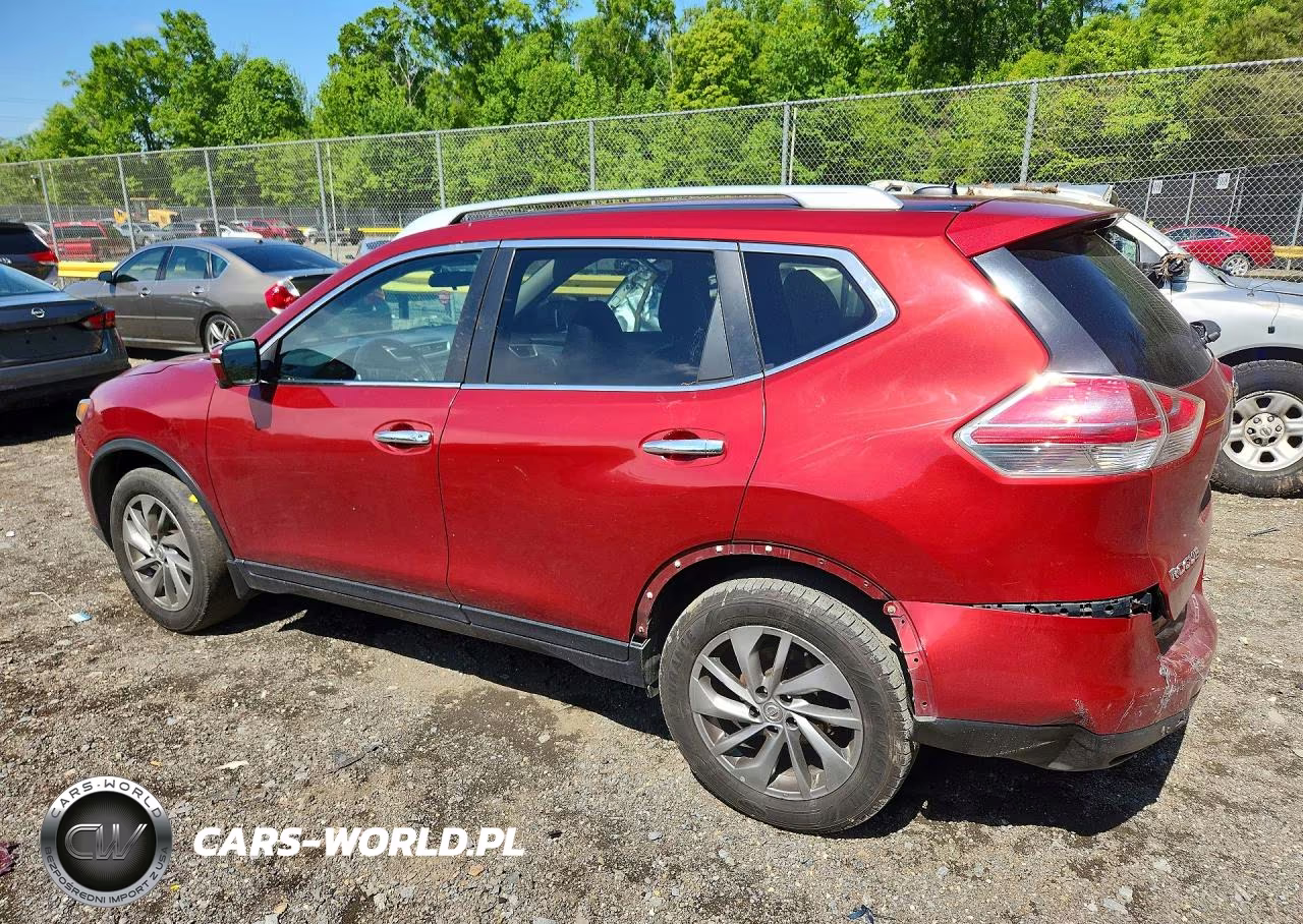 2015 Nissan Rogue Sl VIN:5N1AT2MV4FC809386 - 2