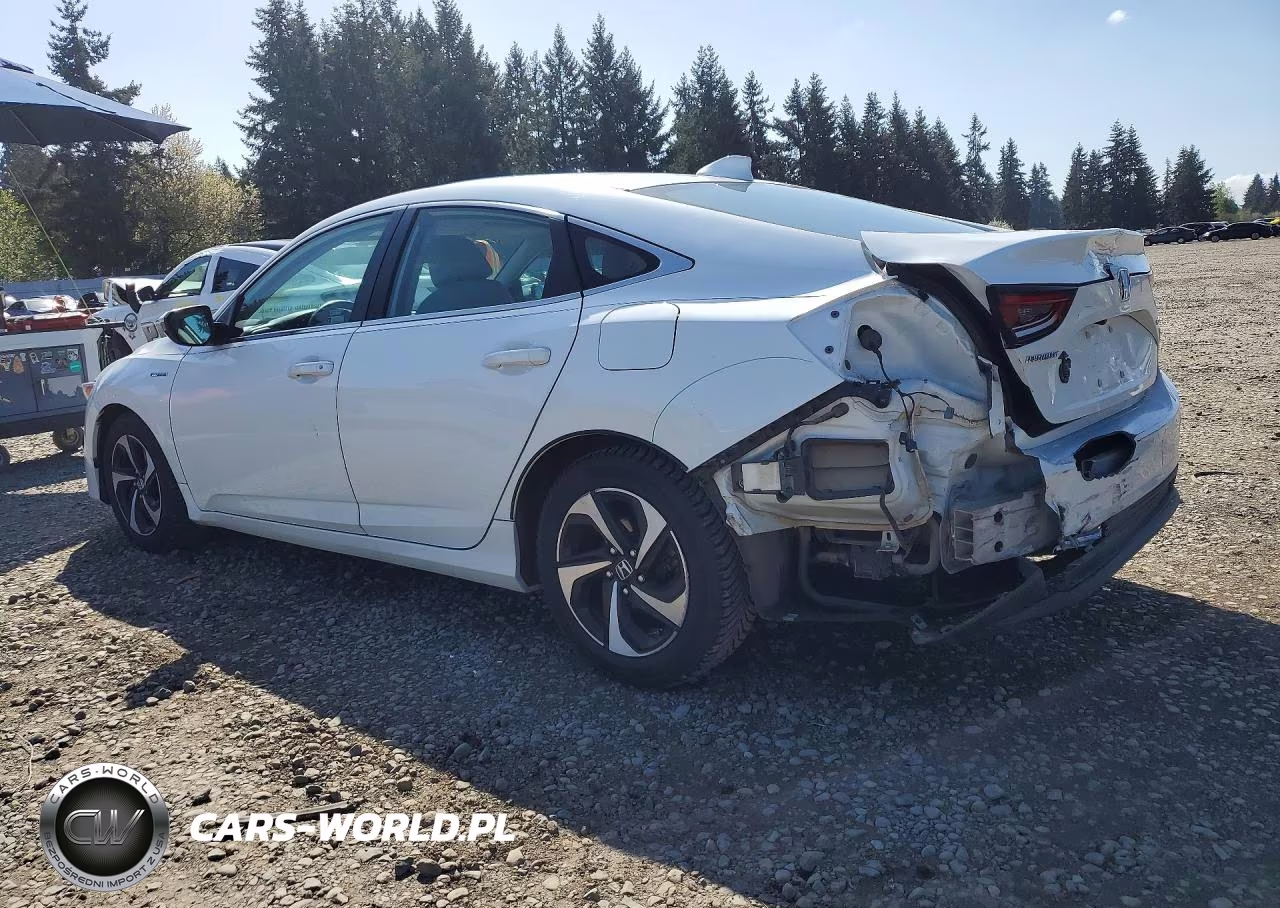2022 Honda Insight Ex VIN:19XZE4F57NE006783 - 2