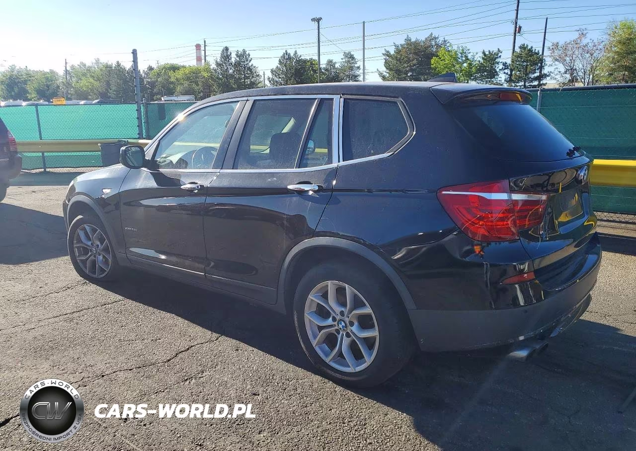 2013 BMW X3 xDrive28I VIN:5UXWX9C57D0A32551 - 2