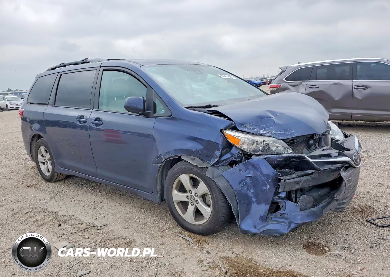 2020 Toyota Sienna Le VIN:5TDKZ3DC7LS048505 - 4