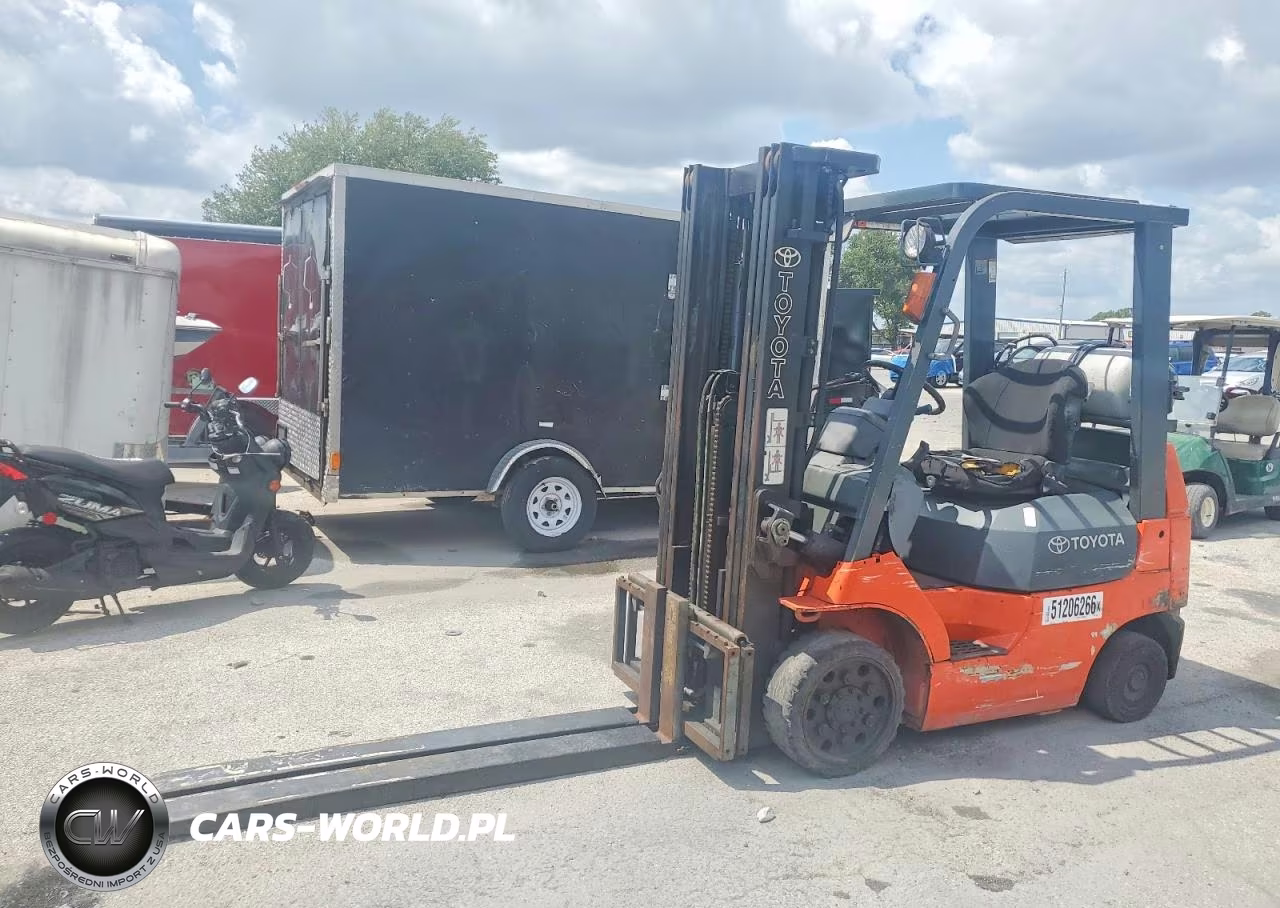 2020 Toyota 7Fgcu20 - Forks VIN:72418 - 2