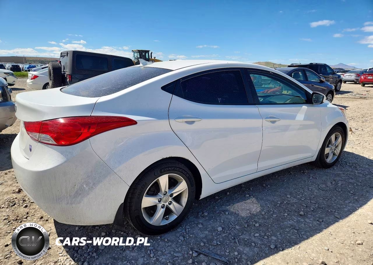 2012 Hyundai Elantra Gls VIN:5NPDH4AE6CH150438 - 3