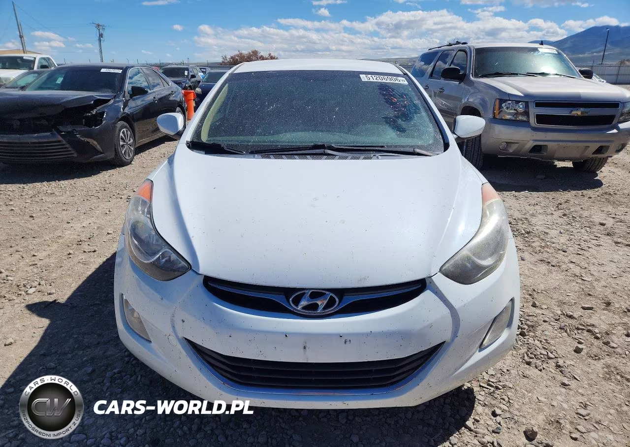 2012 Hyundai Elantra Gls VIN:5NPDH4AE6CH150438 - 5