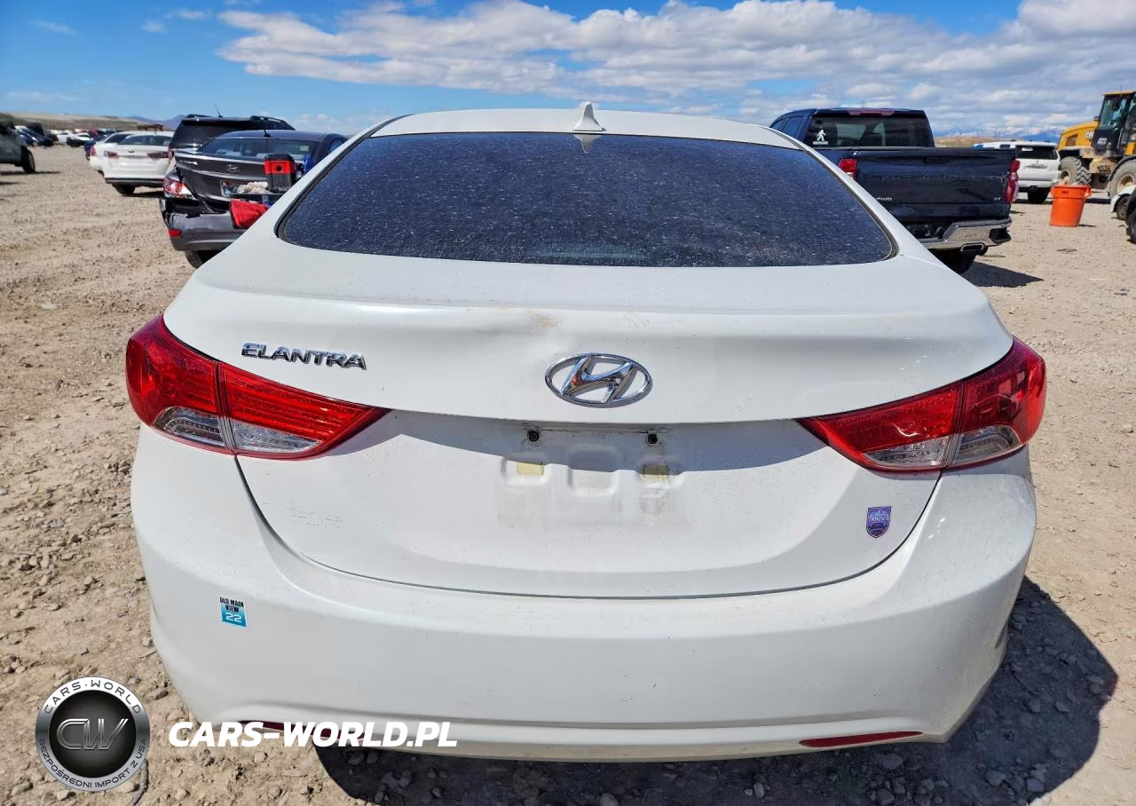 2012 Hyundai Elantra Gls VIN:5NPDH4AE6CH150438 - 6