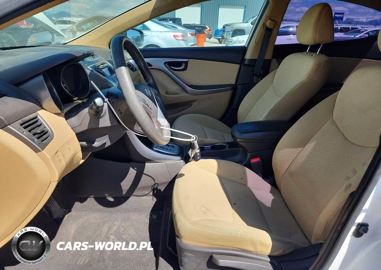 2012 Hyundai Elantra Gls VIN:5NPDH4AE6CH150438 - 7