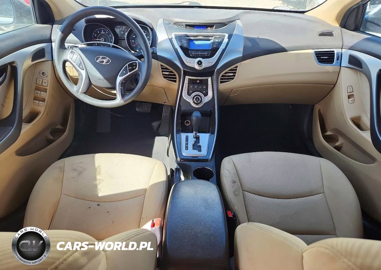 2012 Hyundai Elantra Gls VIN:5NPDH4AE6CH150438 - 8