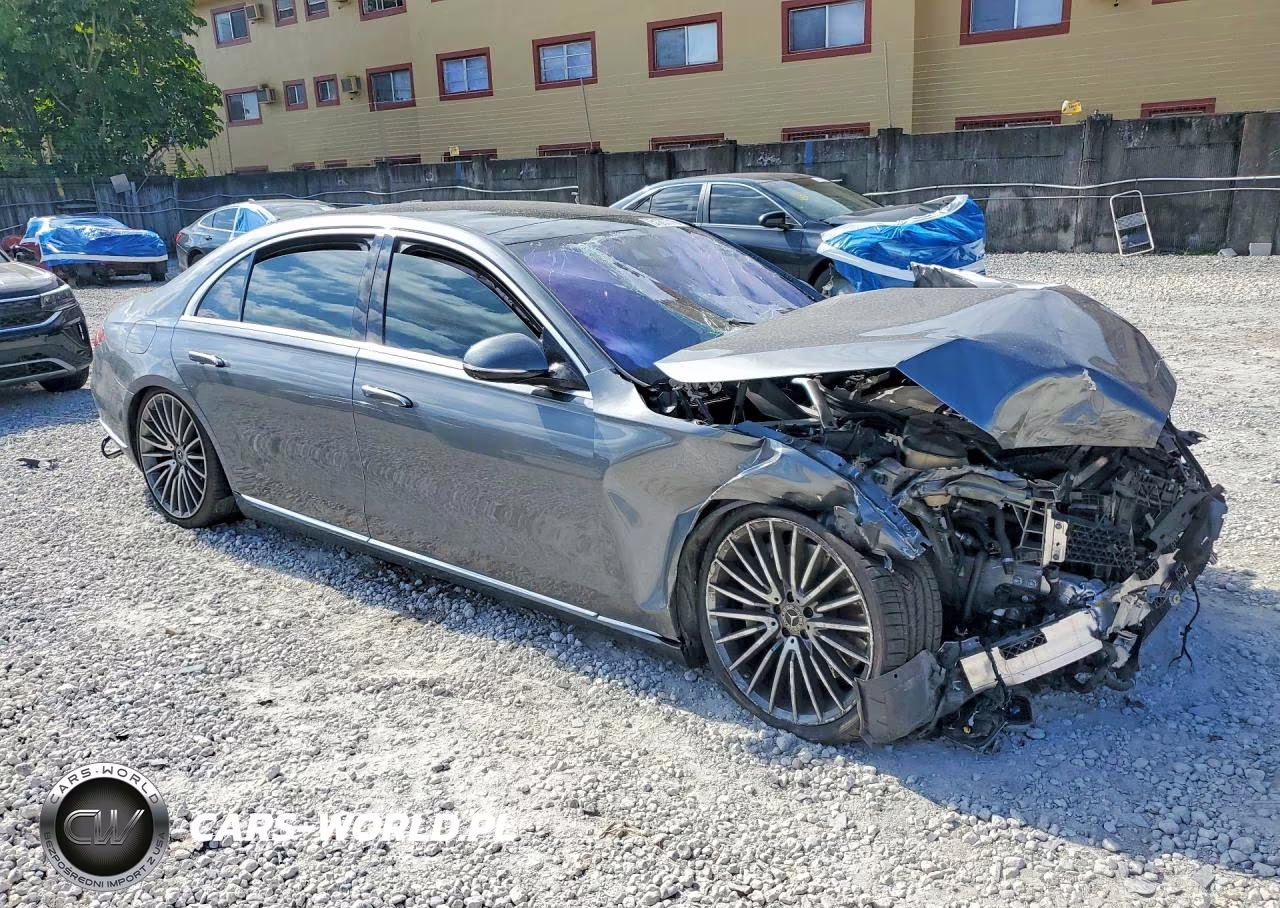 2021 Mercedes-Benz S 580 4Matic VIN:W1K6G7GB0MA038887 - 4